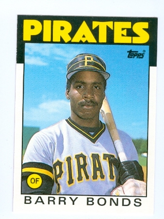 barry bonds rookie card. I had his every card from